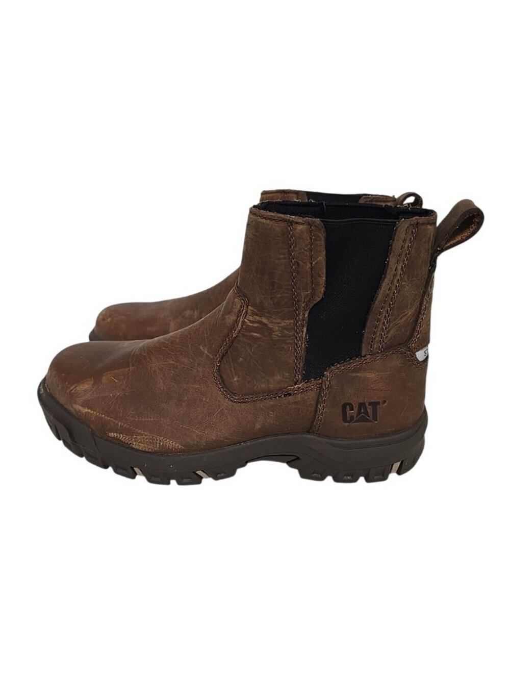 Caterpillar Women's Abbey Steel Toe Slip-On Work Boots P310912 Butterscotch 6.5M - Picture 5 of 7